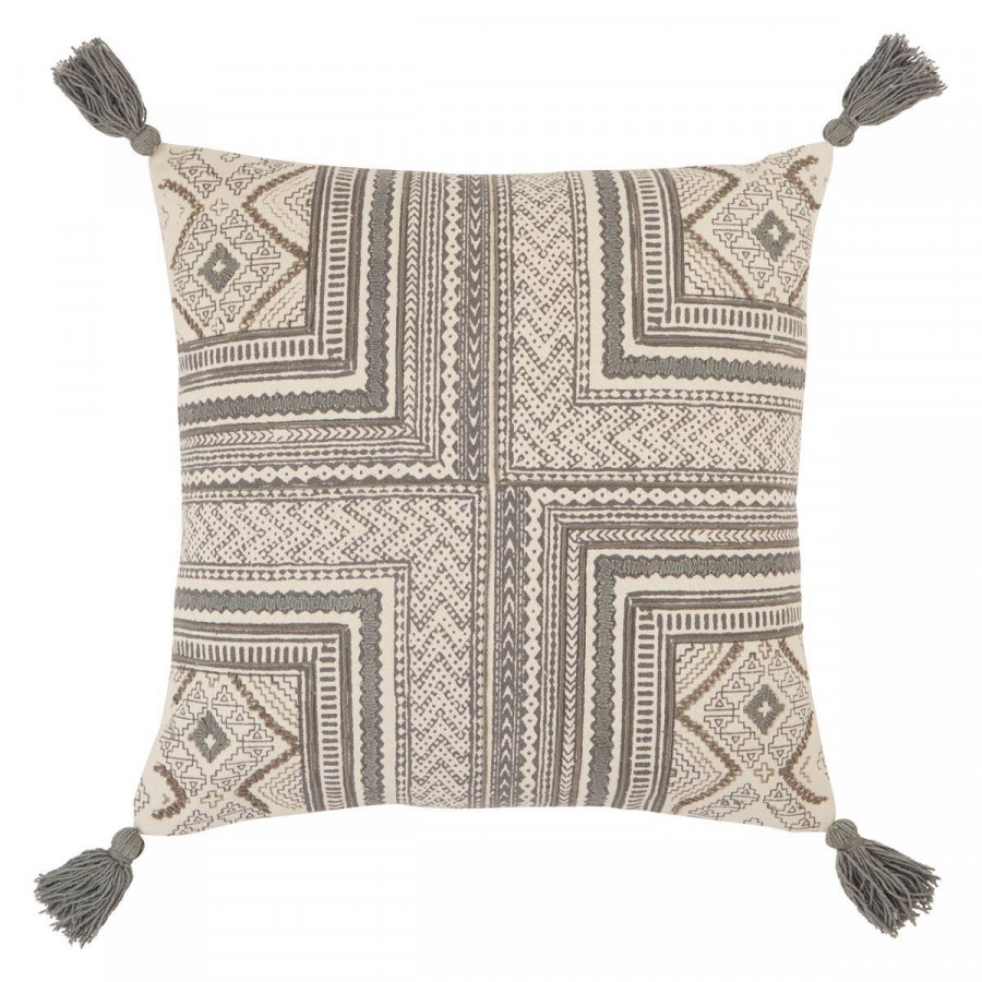 Jaipur Living Amulet Pillow - AMU06, 20"X20", Polyester