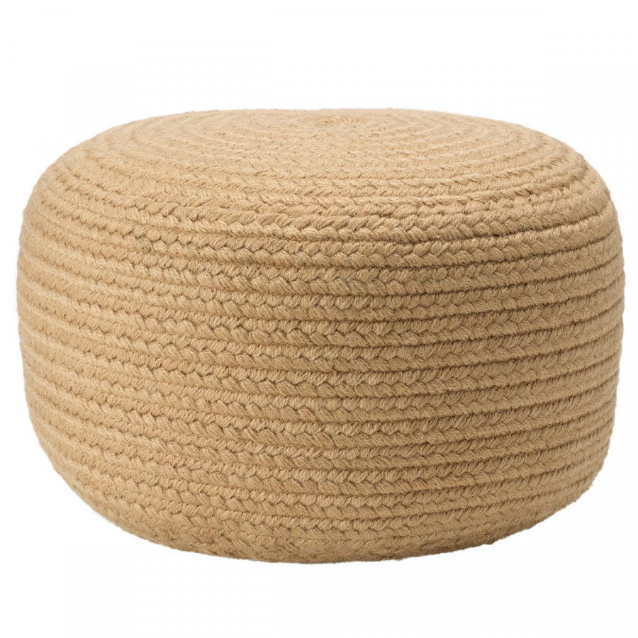Jaipur Living Saba Solar Pouf - SAS01
