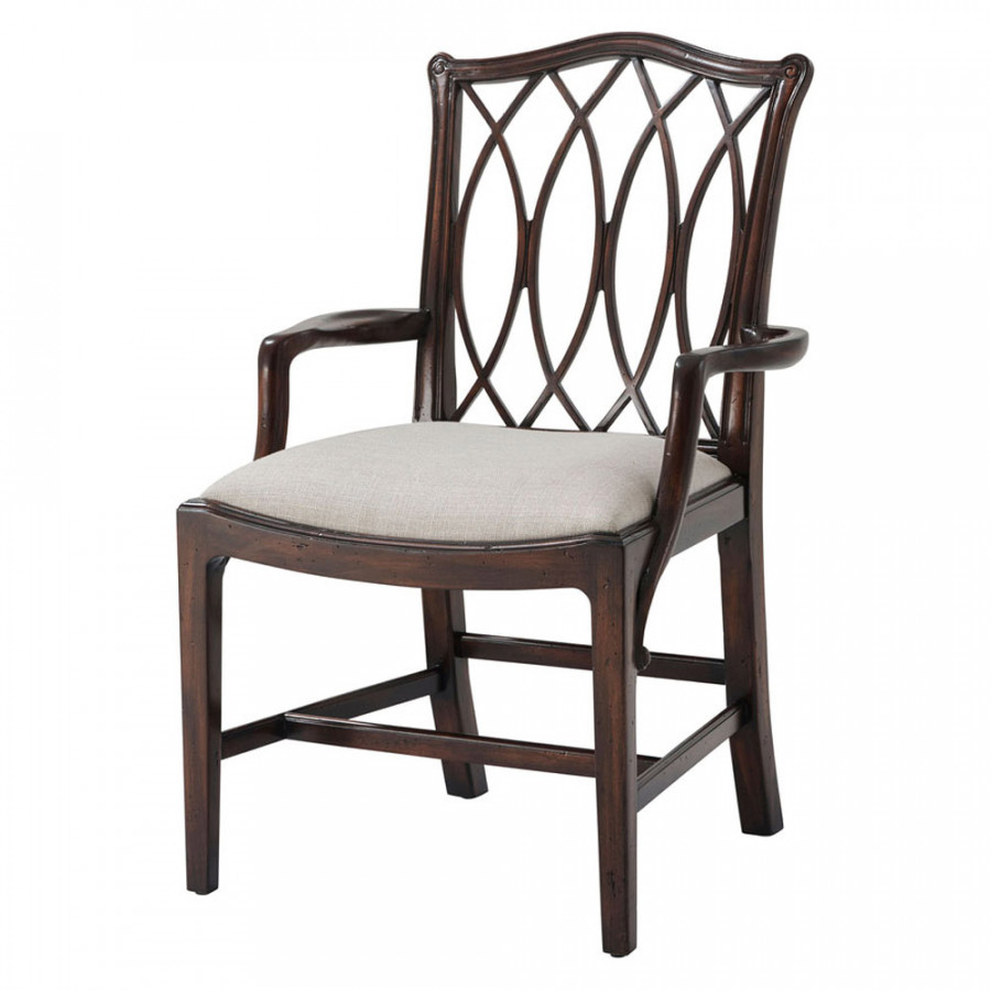 Theodore Alexander - The Trellis Dining Armchair