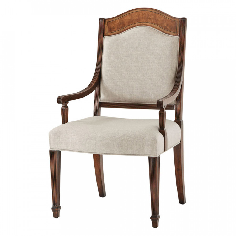 Theodore Alexander - Sheraton's Satinwood Armchair