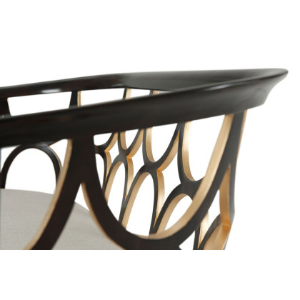 Theodore Alexander - Ebonised Connaught Settee
