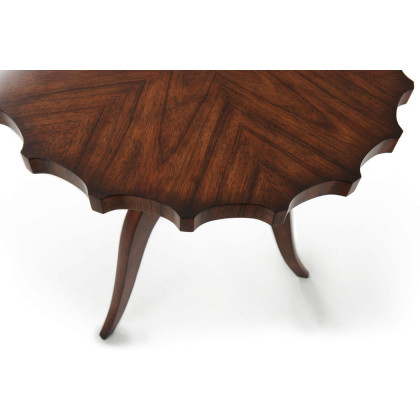 Theodore Alexander - Modern Piecrust Accent Table
