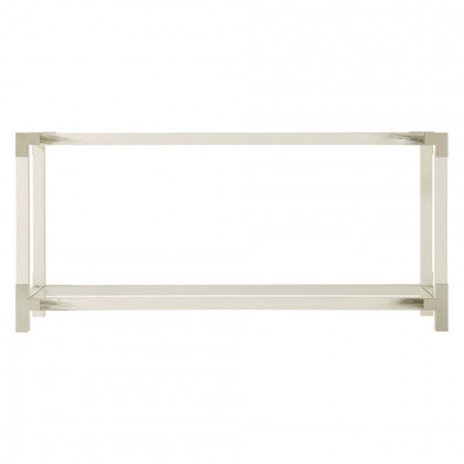 Theodore Alexander Cutting Edge Console Table - Longhorn White