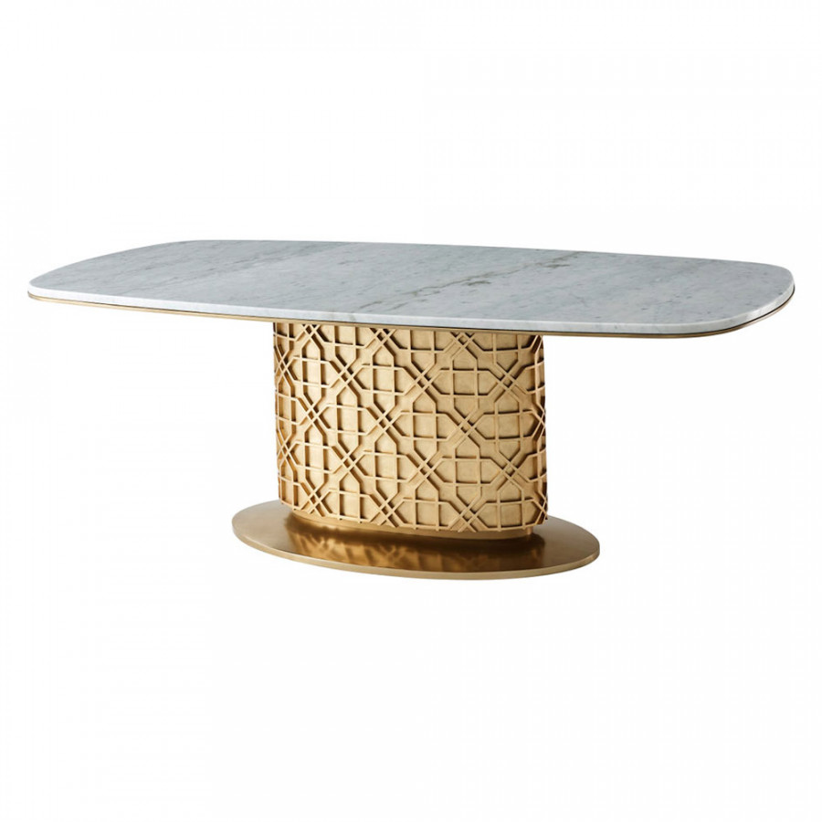 Theodore Alexander Colter Oval Dining Table