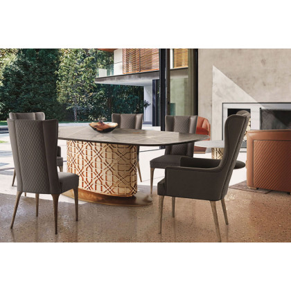 Theodore Alexander Colter Oval Dining Table