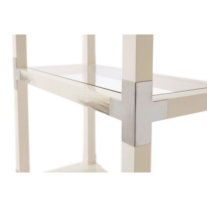 Theodore Alexander - Cutting Edge Etagere in Longhorn White