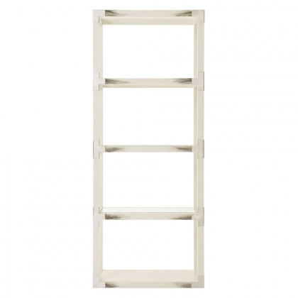 Theodore Alexander - Cutting Edge Etagere in Longhorn White