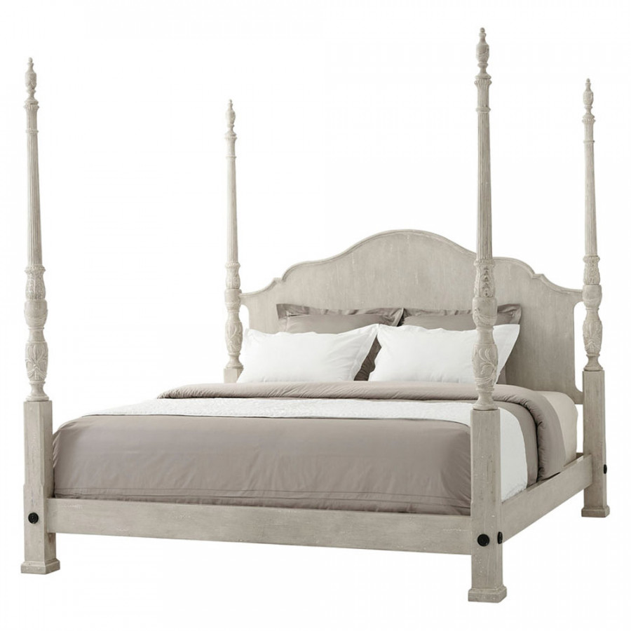 Theodore Alexander - Limewash Middleton Us King Bed