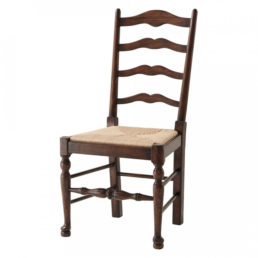 Theodore Alexander - Victory Oak Ladderback Side Chair