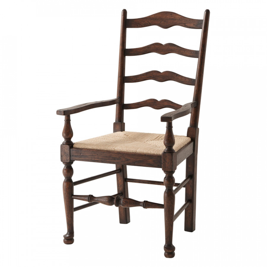 Theodore Alexander - Victory Oak Ladderback Armchair