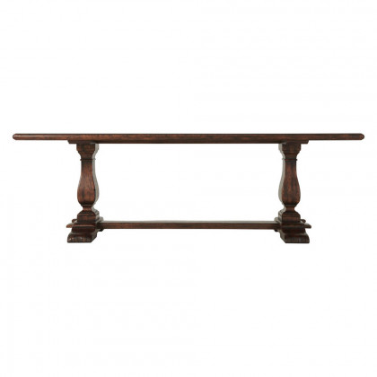 Theodore Alexander Victory Oak Refectory Dining Table