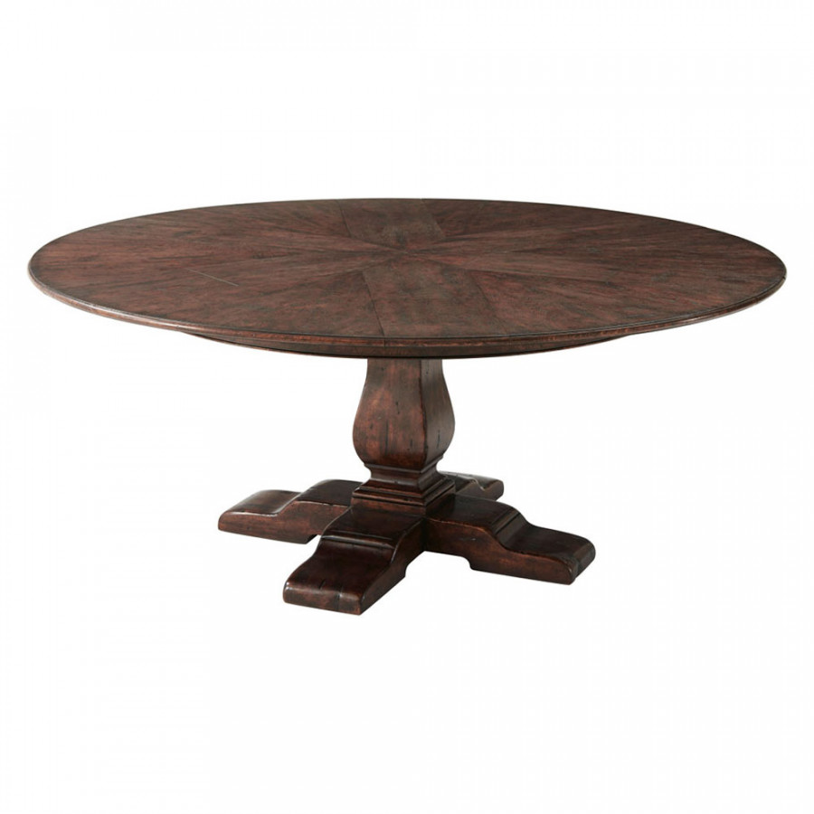 Theodore Alexander - Victory Oak Jupe II Dining Table