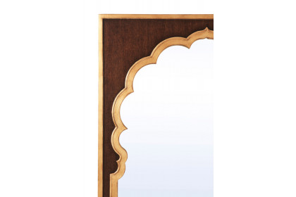 Theodore Alexander™ Jaipur Wall Mirror - Brown Finish