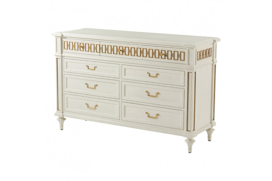 Theodore Alexander™ Mccombs Dresser - Tempest and Nickel Finish