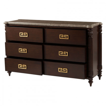 Theodore Alexander Duane Marble Commode