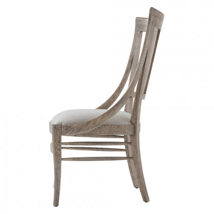 Theodore Alexander Solihull Dining Chair - Gray Echo Oak