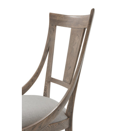 Theodore Alexander Solihull Dining Chair - Gray Echo Oak