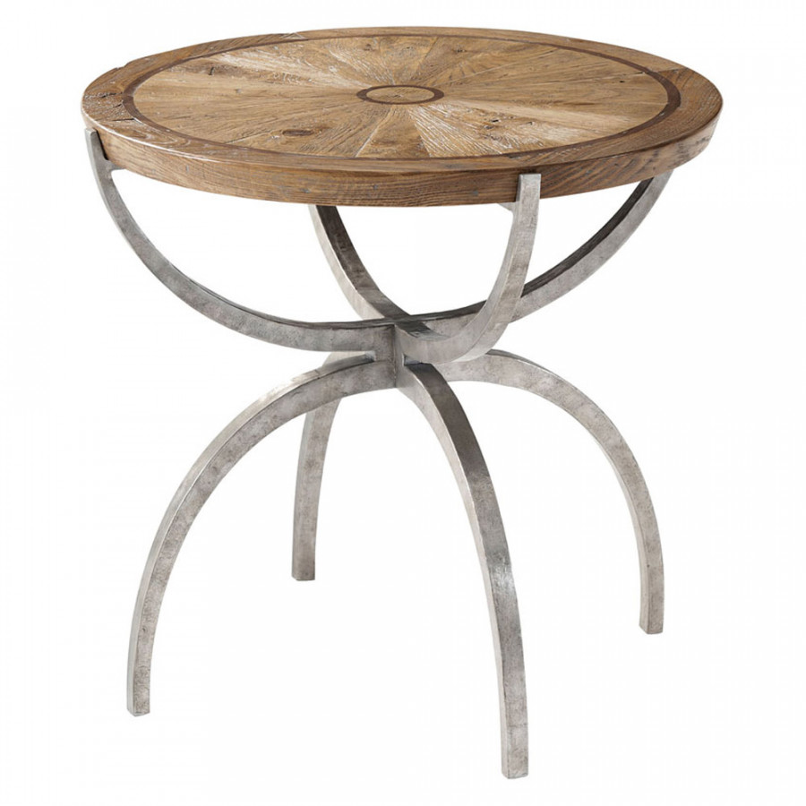 Theodore Alexander Weston Side Table - Light Echo Oak