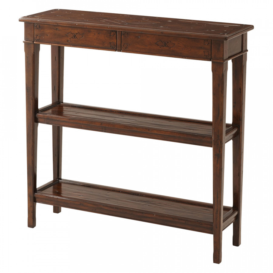 Theodore Alexander - Subtly Incised Console Table