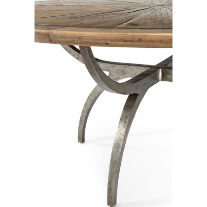 Theodore Alexander Lagan Dining Table - Light Echo Oak