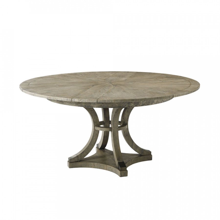 Theodore Alexander Devereaux Dining Table - Gray Echo Oak