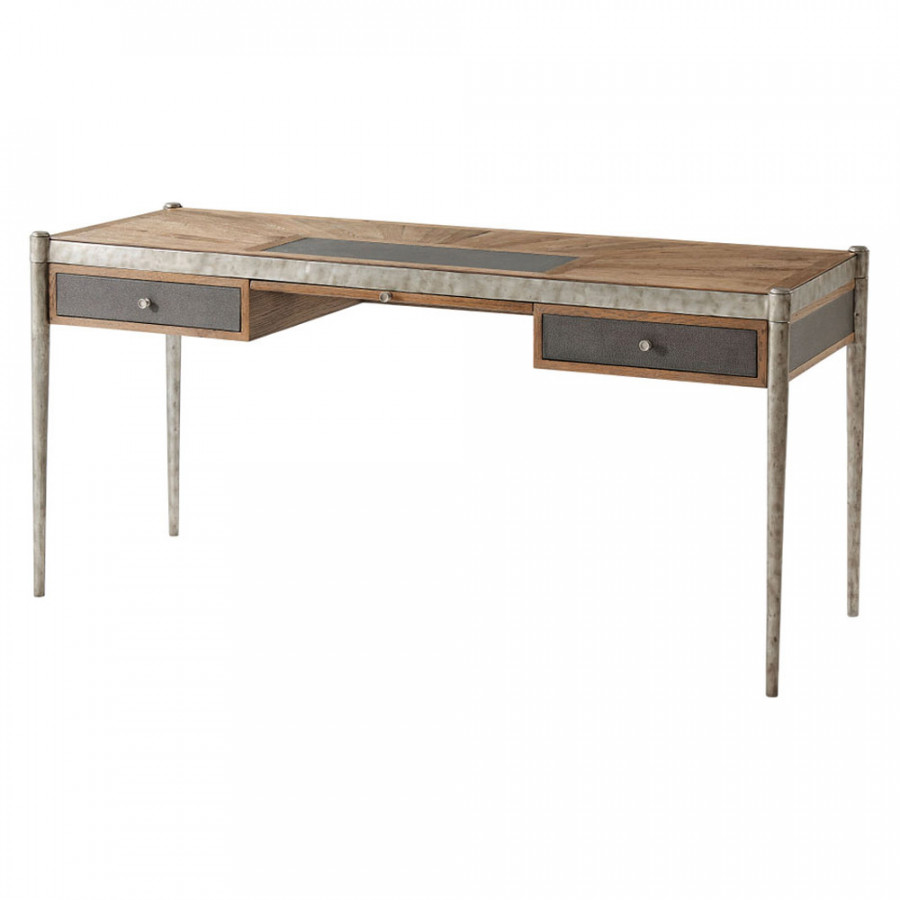 Theodore Alexander Thought Writing Table - Light Echo Oak