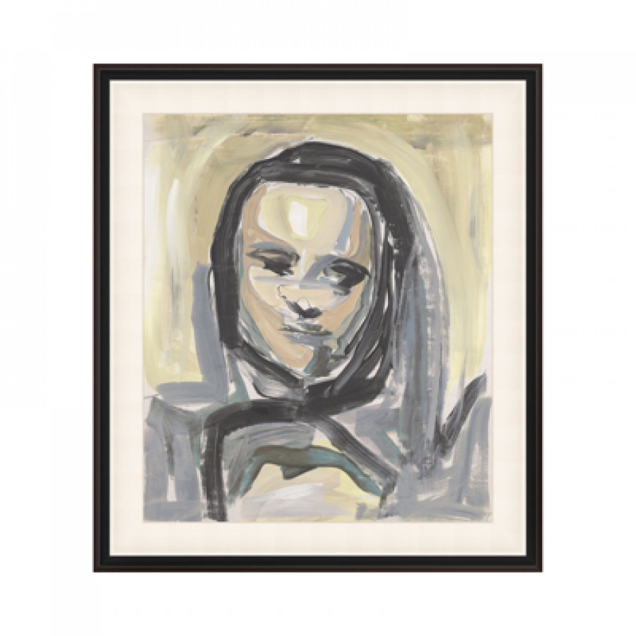 Theodore Alexander - Yellow Cast I Wall Art
