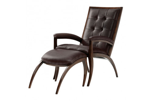 Theodore Alexander™ - Arc Chair & Ottoman