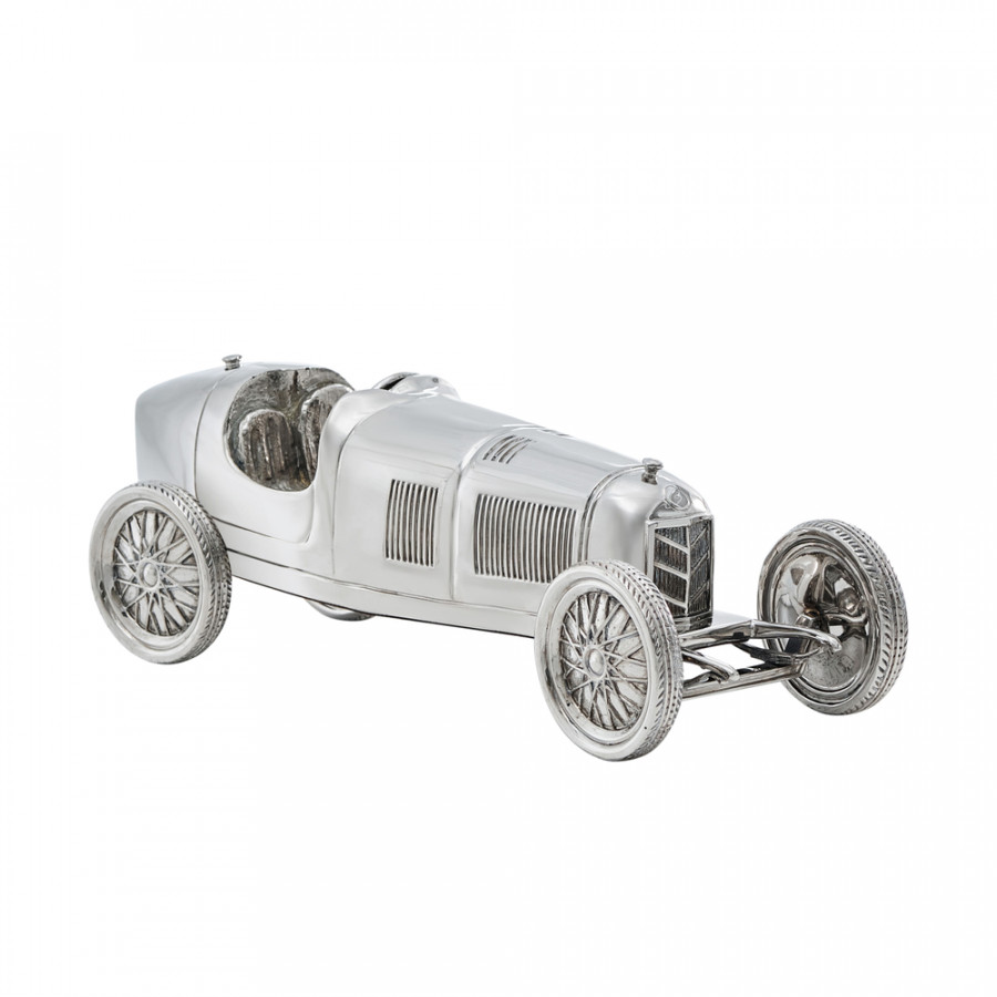 Theodore Alexander Millie Miglia Mark Sculpture - Nickel Plated Brass