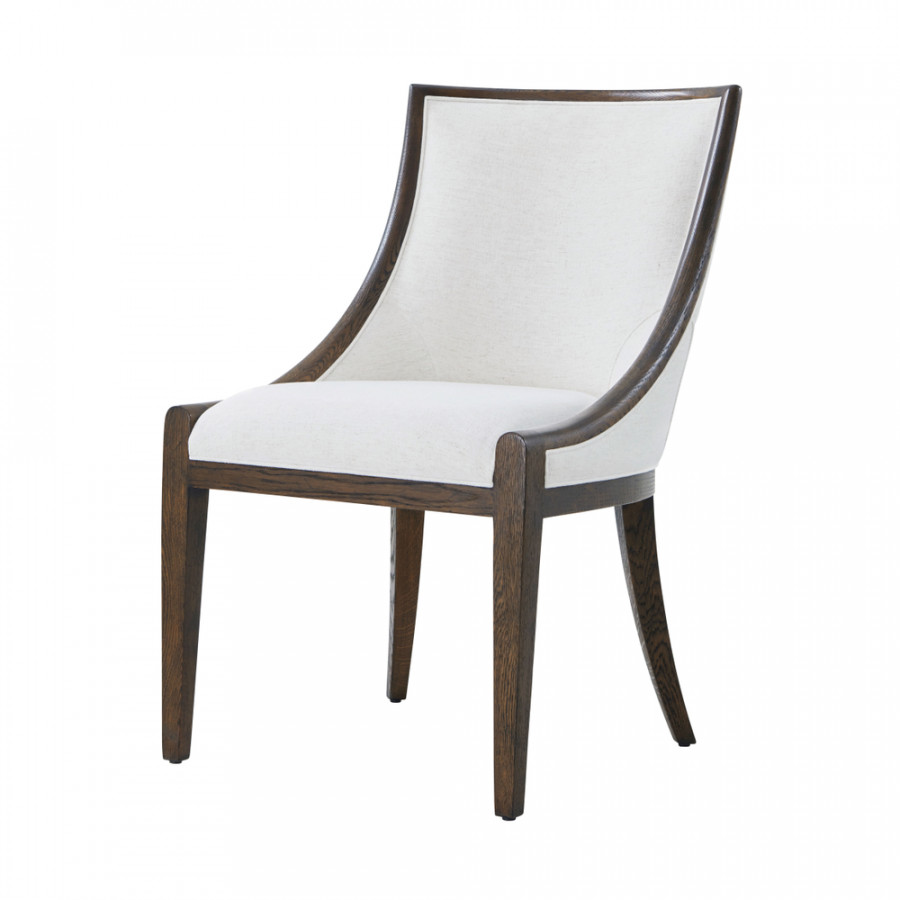 Theodore Alexander Surrey Side Chair - Brownstone
