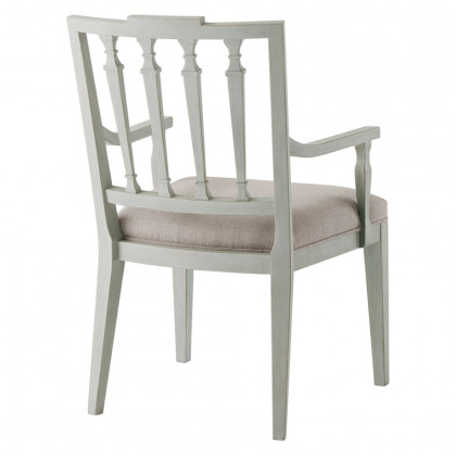 Theodore Alexander The Tristan Dining Armchair - Elsa Finish