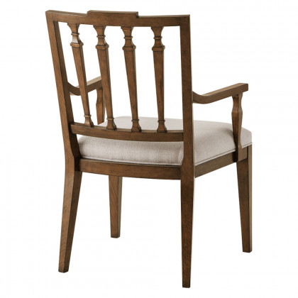 Theodore Alexander The Tristan Dining Armchair - Avesta Finish