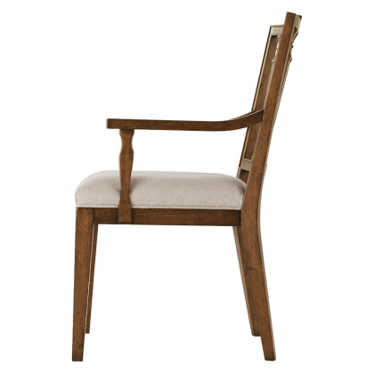Theodore Alexander The Tristan Dining Armchair - Avesta Finish