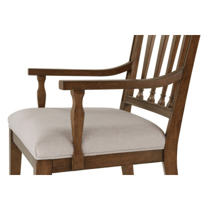 Theodore Alexander The Tristan Dining Armchair - Avesta Finish