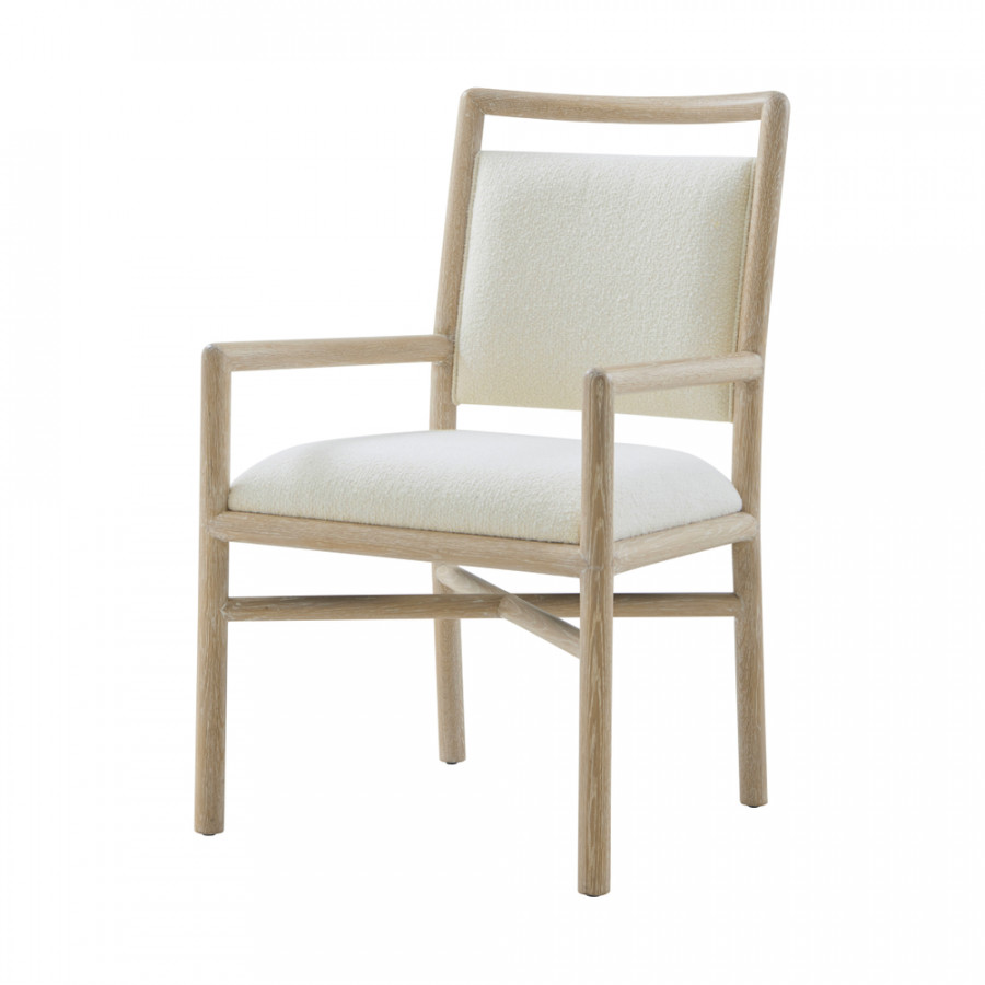 Theodore Alexander Montauk Upholstered Dining Armchair