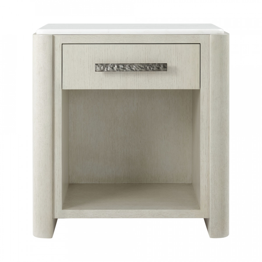 Theodore Alexander Essence Style 2 1-Drawer Nightstand - Opal