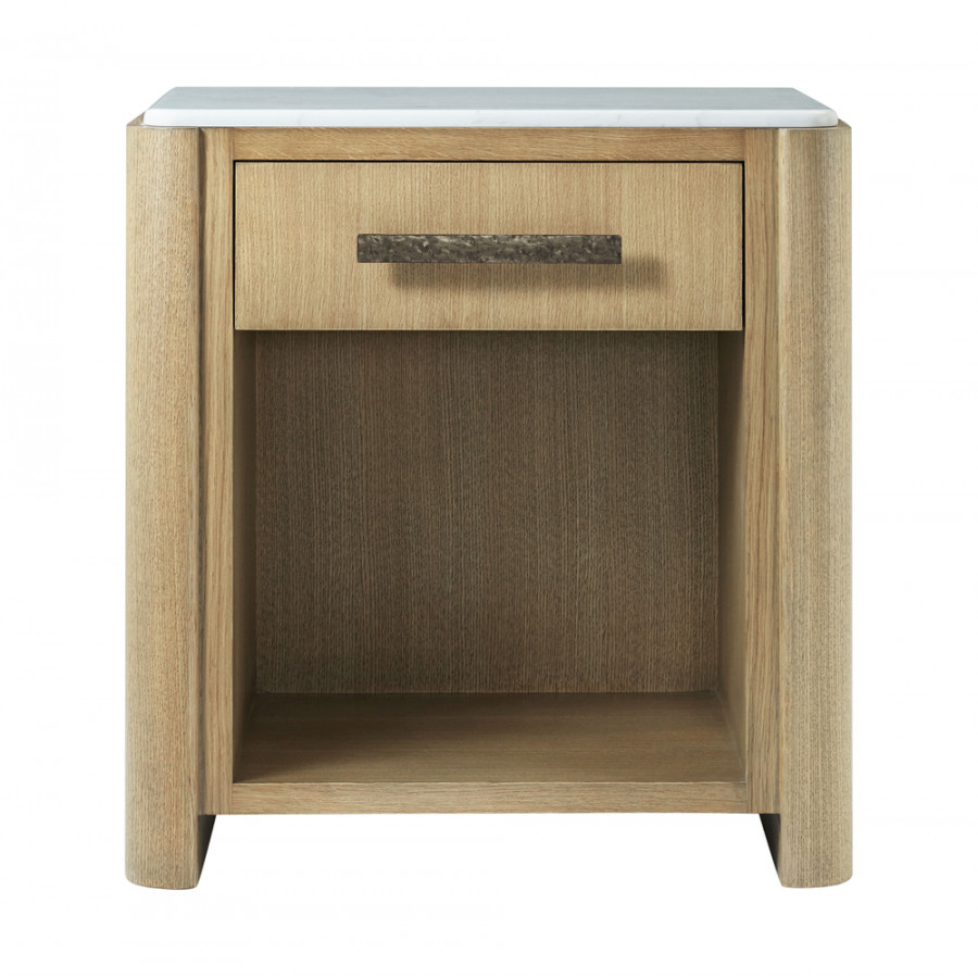 Theodore Alexander Essence Style 2 1-Drawer Nightstand - Blonde