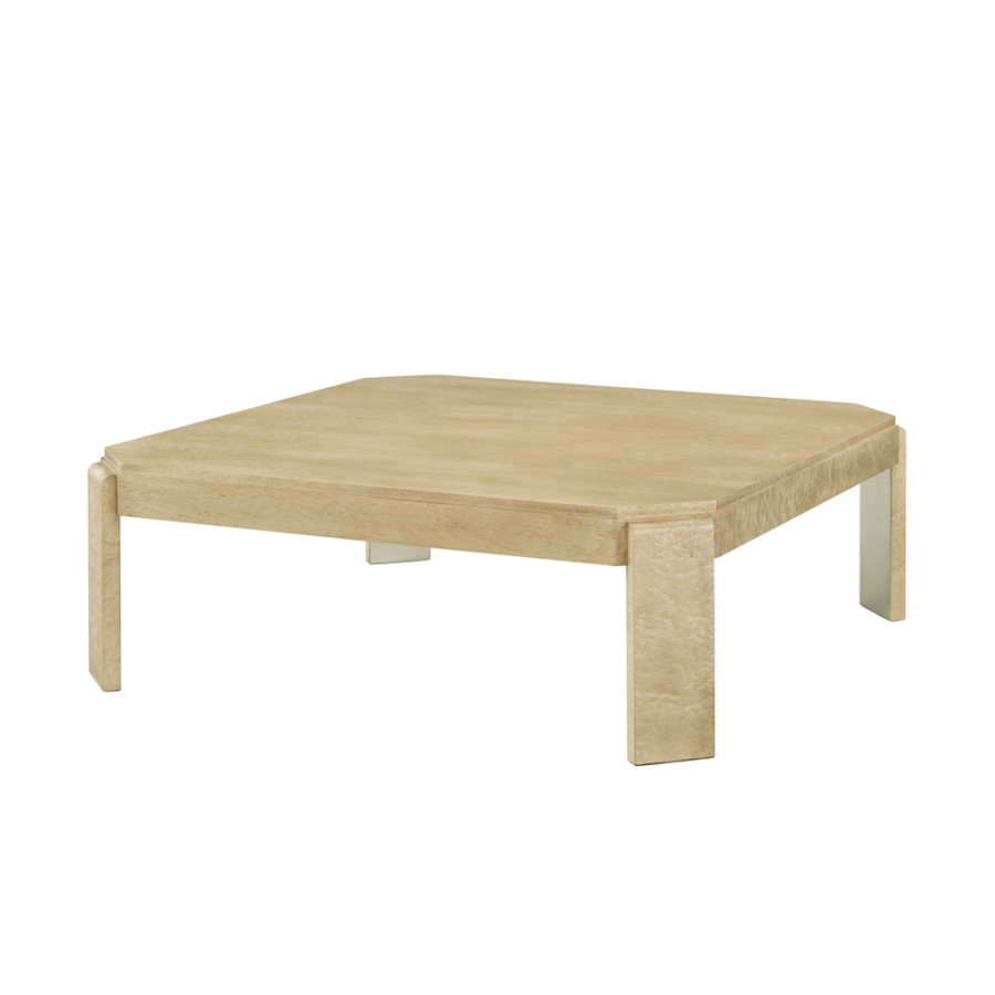 Theodore Alexander Origins Square Cocktail Table - Sesame