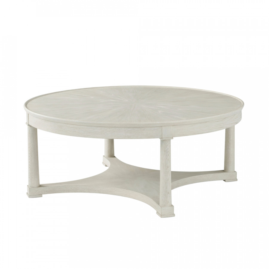Theodore Alexander Surrey Round Cocktail Table - Dover