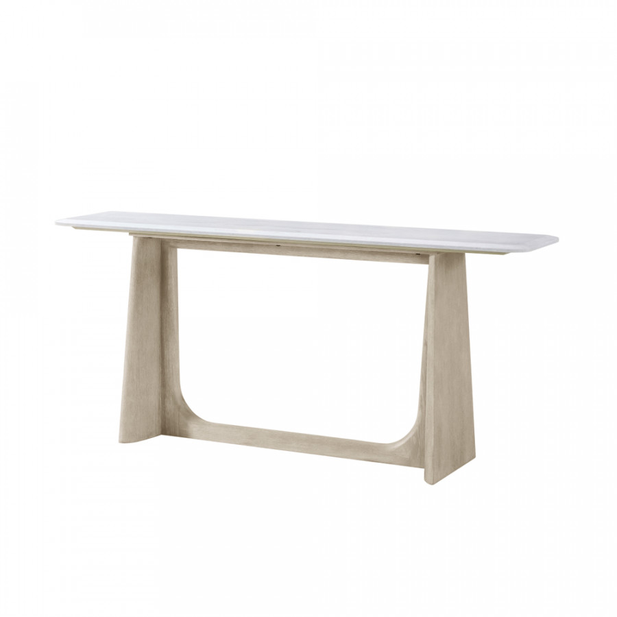 Theodore Alexander - Repose Wooden Quartz Top Console Table