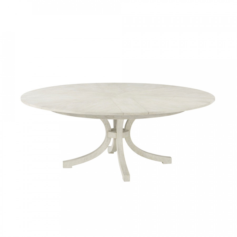Theodore Alexander Surrey Jupe Round Dining Table - Dover
