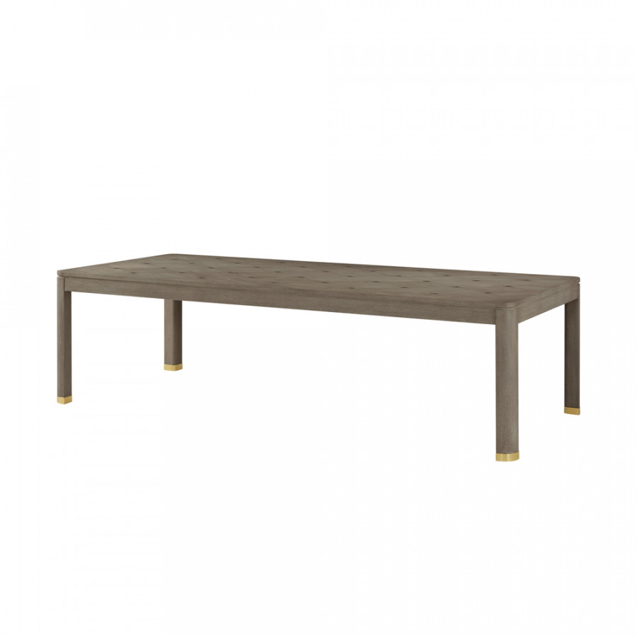 Theodore Alexander Judith Leiber Rectangle Dining Table - Mink