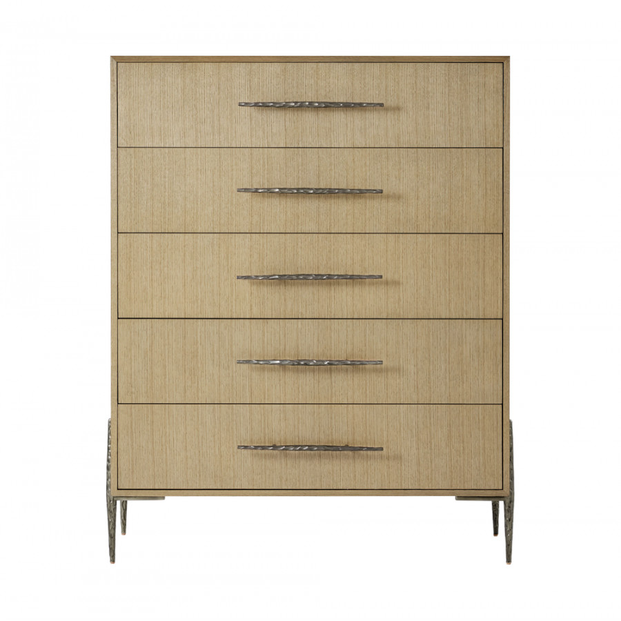 Theodore Alexander Essence Tall Dresser - Blonde