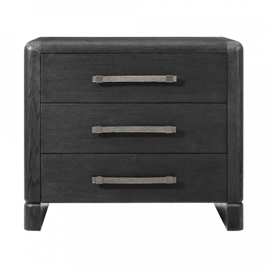 Theodore Alexander Luna 3-Drawer Nightstand - Palmer