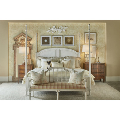 Theodore Alexander The Vale Us King Bed - Nora