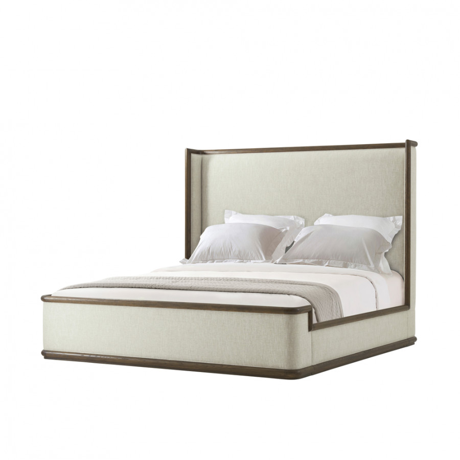 Theodore Alexander Catalina Upholstered Us King Bed - Earth