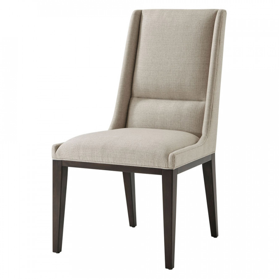 Theodore Alexander - Dorian Dining Side Chair in Draper Performance/Ossian, Fabric
