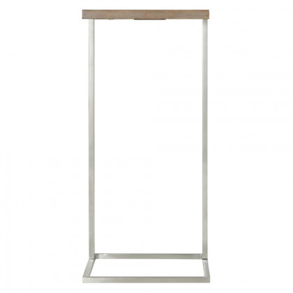 Theodore Alexander Bishop Cantilever Accent Table - Mangrove/Nickel