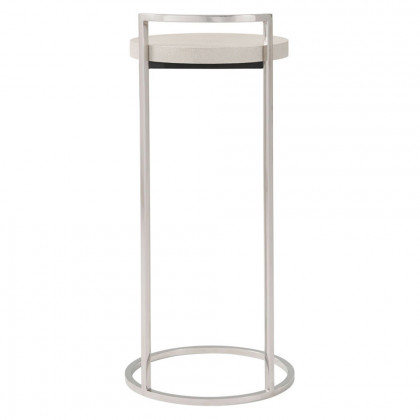 Theodore Alexander Alistair Accent Table - Overcast/Nickel