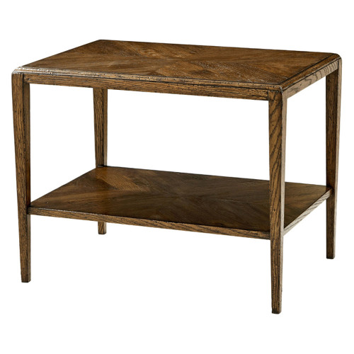 Theodore Alexander Nova Rectangular Side Table - Dusk